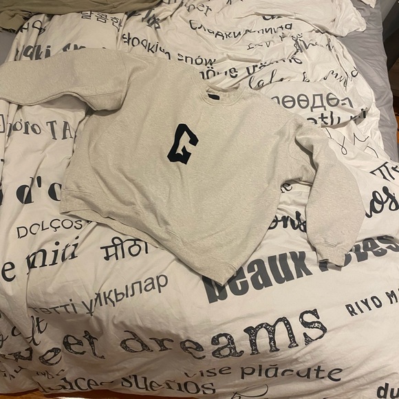 Gray Graphic Sweatshirt - Picture 3 of 4